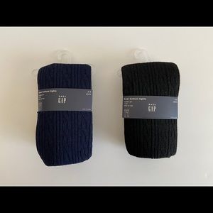 Gap knit tights